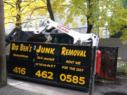 Big Ben's Junk Removal - Traitement et élimination de déchets résidentiels et commerciaux