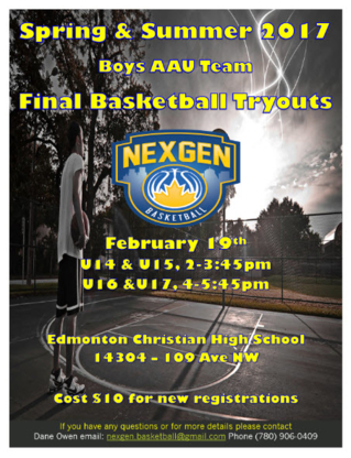 NexGen Youth Development Basketball Club - Associations et clubs sportifs
