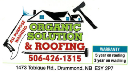Organic Solution & Roofing - Nettoyage vapeur, chimique et sous pression
