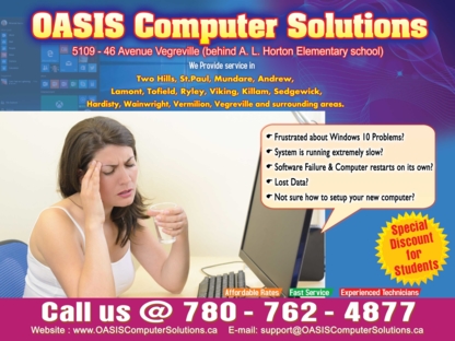 OASIS Computer Solutions. - Réparation d'ordinateurs et entretien informatique