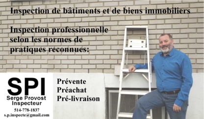 Serge Provost Inspecteur - Services d'inspection