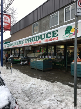 Consumer's Produce Ltd - Fruit & Vegetable Stores