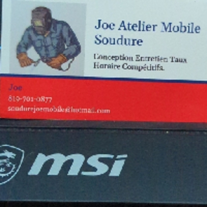 View Joe Atelier Mobile Soudure’s Trois-Rivières profile