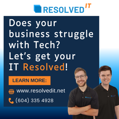 Resolved IT - Managed IT Services - Installation et câblage informatique