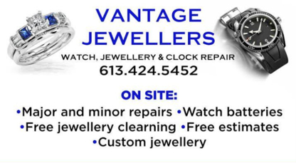Vantage Jewellers - Watch Repair