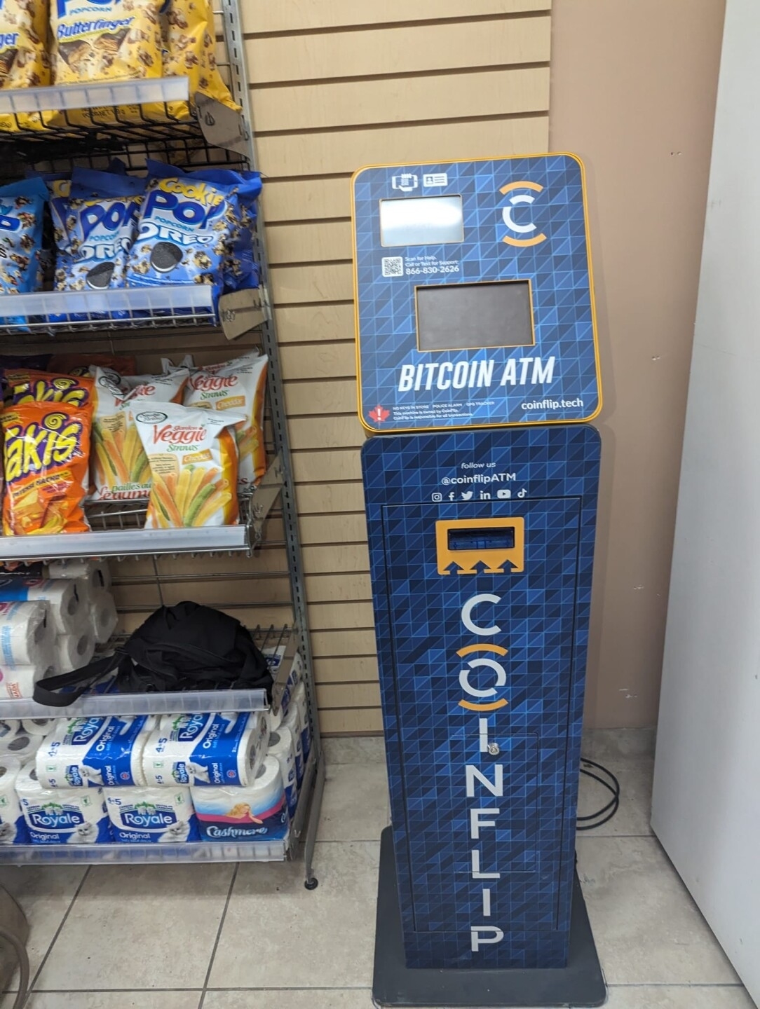 CoinFlip Bitcoin ATM - Hasty Market (Cambridge) - Banks