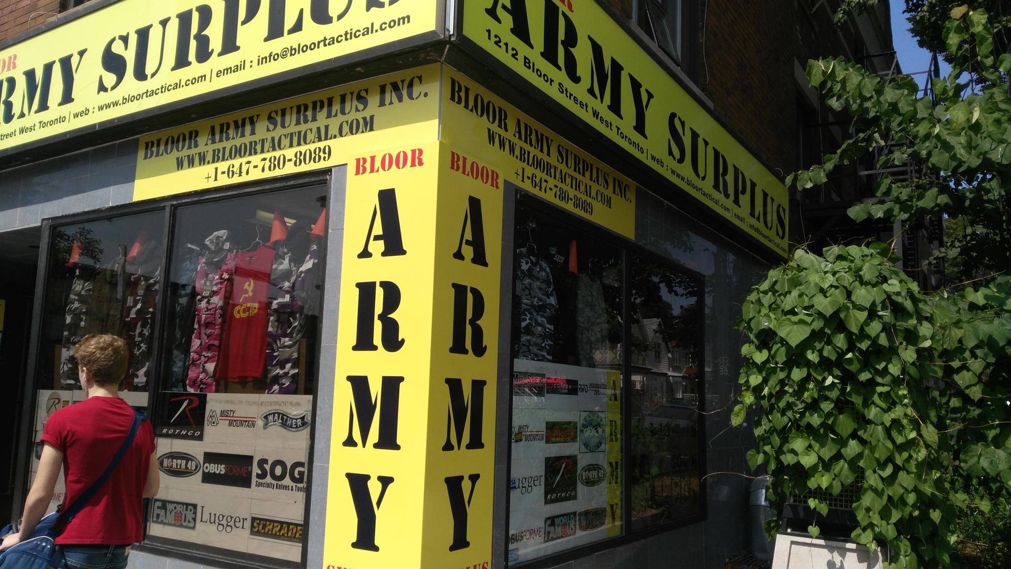 Bloor Army Surplus Inc Opening Hours 1212 Bloor St W, Toronto, ON