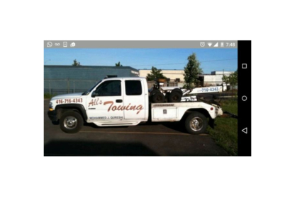 Ali's Towing - Vehicle Towing