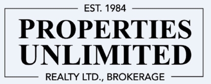 Properties Unlimited Realty Ltd Brokerage - Real Estate Brokers & Sales Representatives
