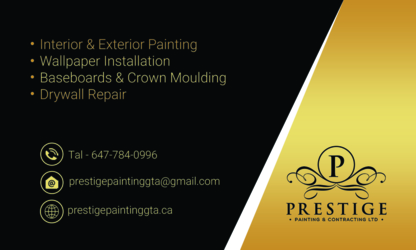 Prestige Painting & Contracting Ltd - Painters
