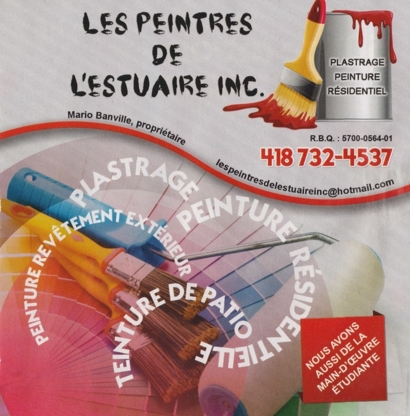 Les Peintres de L'Estuaire Inc. - Painters