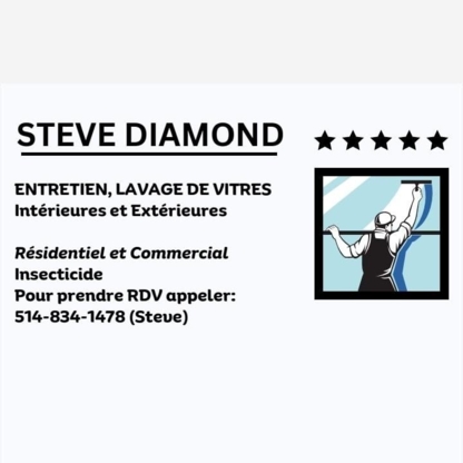 Steve Diamond Entretien Lavage de Vitres Intérieur et Extérieur - Lavage de vitres