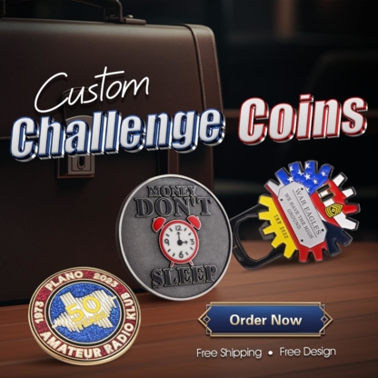 Custom Challenge Coins - Distribution Centres