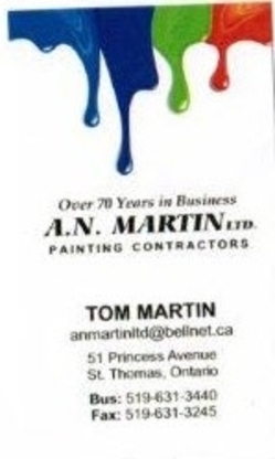Martin A N Ltd - Painters