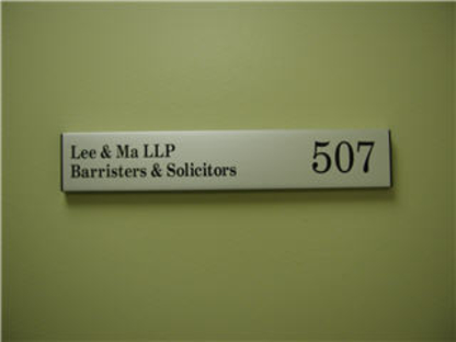 Lee & Ma LLP - Lawyers