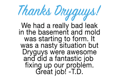 Dryguy's Waterproofing - Waterproofing Contractors