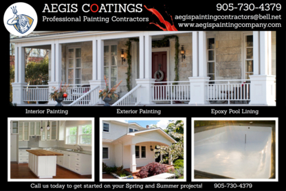 Aegis Coatings Professional Painting Contractors - Entrepreneurs en stucco