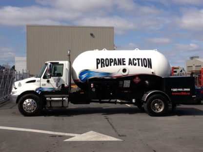 Propane Action Inc - Bonbonnes et remplissage de gaz propane