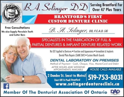 B.A. Selinger - Denturists