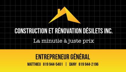 Construction & Rénovation Désilets Inc - Rénovations