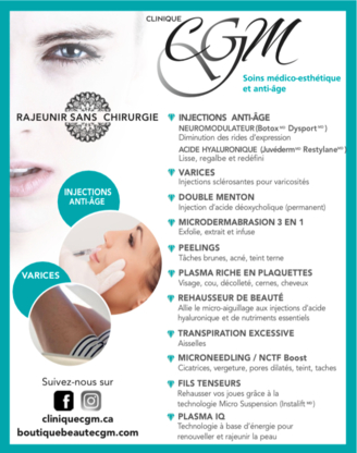 Clinique CGM Soins Medico-Esthétique - Hairdressers & Beauty Salons
