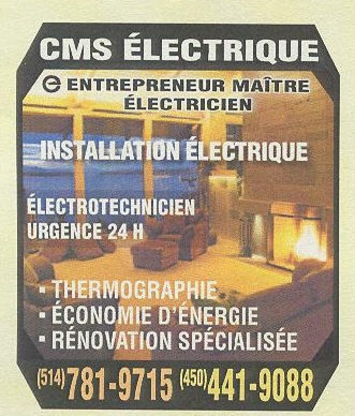 CMS Electrique - Électriciens