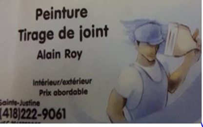 Alain Roy Peinture et Tirage de Joint - Pointing & Jointing