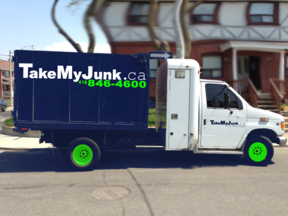 Take My Junk Removal Toronto - Traitement et élimination de déchets résidentiels et commerciaux