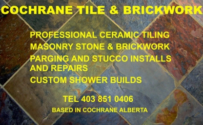 Cochrane Tile & Brickwork - Entrepreneurs généraux