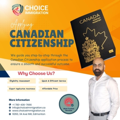 Choice Immigration Services - Naturalization & Immigration Consultants