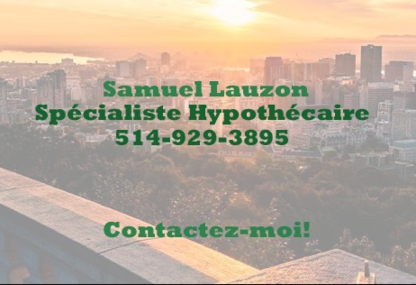 Samuel Lauzon - Spécialiste hypothécaire mobile TD - Mortgages