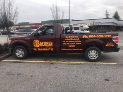 View KM Tires Ltd’s Fort Langley profile