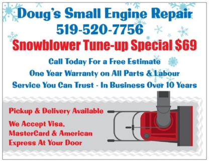 Doug's Small Engine Repair - Engines & Engine Building Equipment