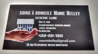 Soins à Domicile Mamie Belley - Home Health Care Service