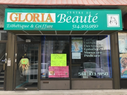 Centre de Beauté Gloria - Salons de coiffure et de beauté