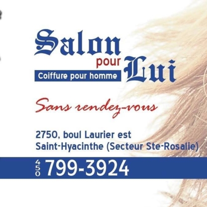 Salon Pour Lui Enr Coiffure Pour Hommes - Barbers