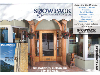 Snowpack Outdoor Experience Ltd - Ski Equipment Stores