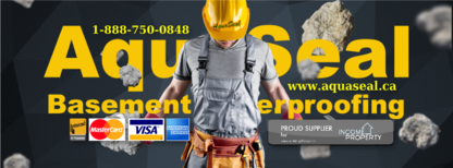 Aquaseal Basement Waterproofing Contractors Belleville - Entrepreneurs en imperméabilisation