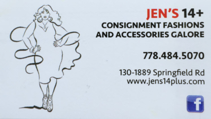 Jen's 14+ Consignment - Boutiques de vente en consignation