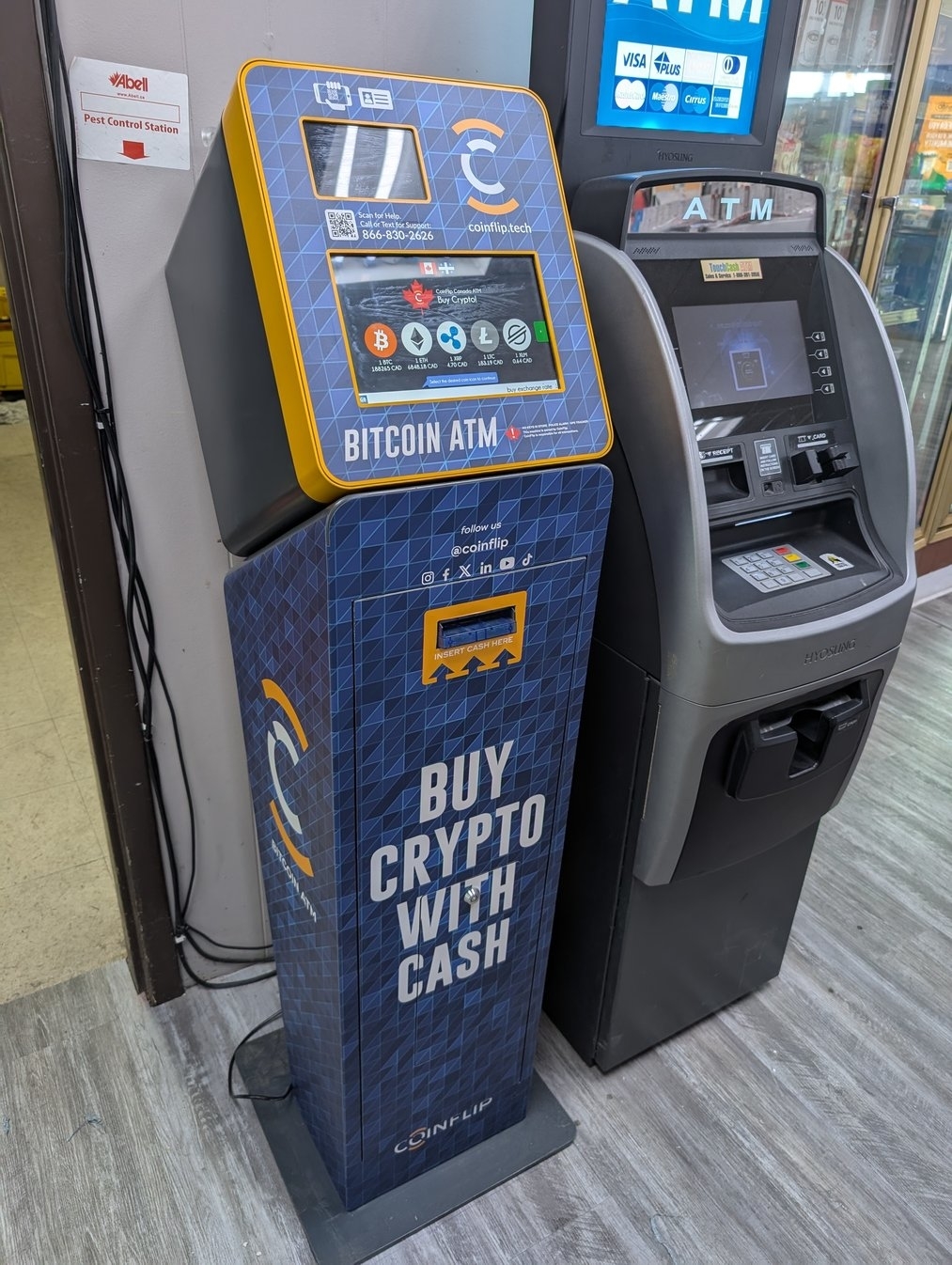 CoinFlip Bitcoin ATM - Mero Mart (Toronto) - Banks