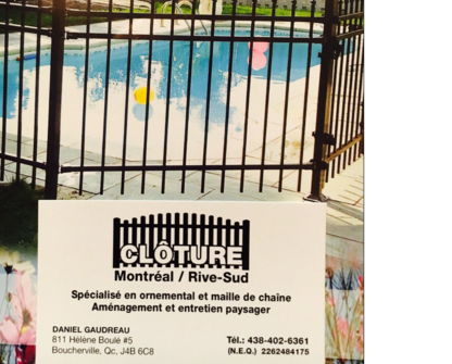 Cloture Montréal-Rive Sud - Fences