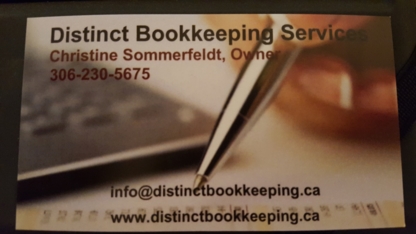 Distinct Bookkeeping Services - Tenue de livres