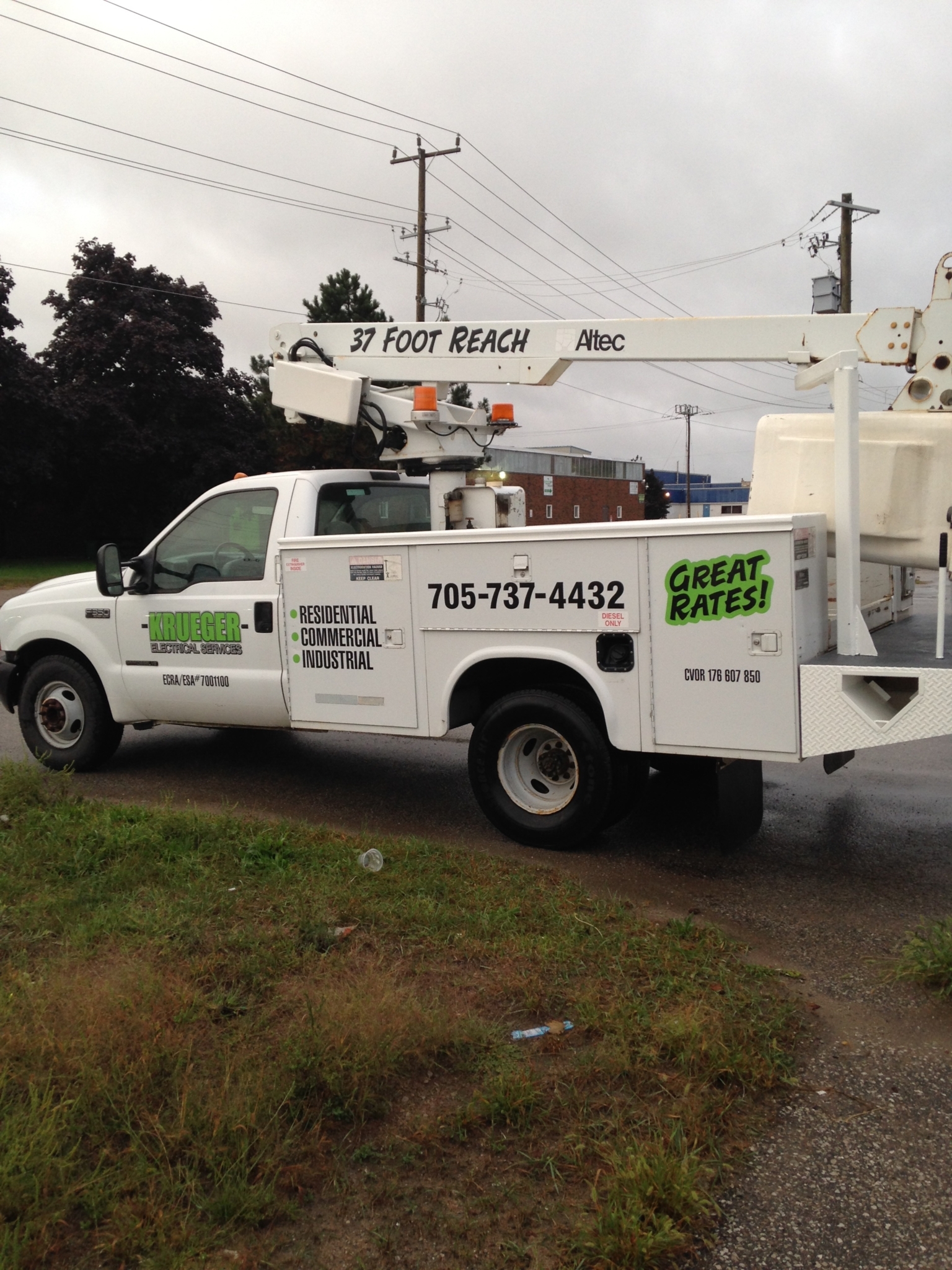 Krueger Electric Ltd Opening Hours 3459 Flos Rd 4 West, Phelpston, ON