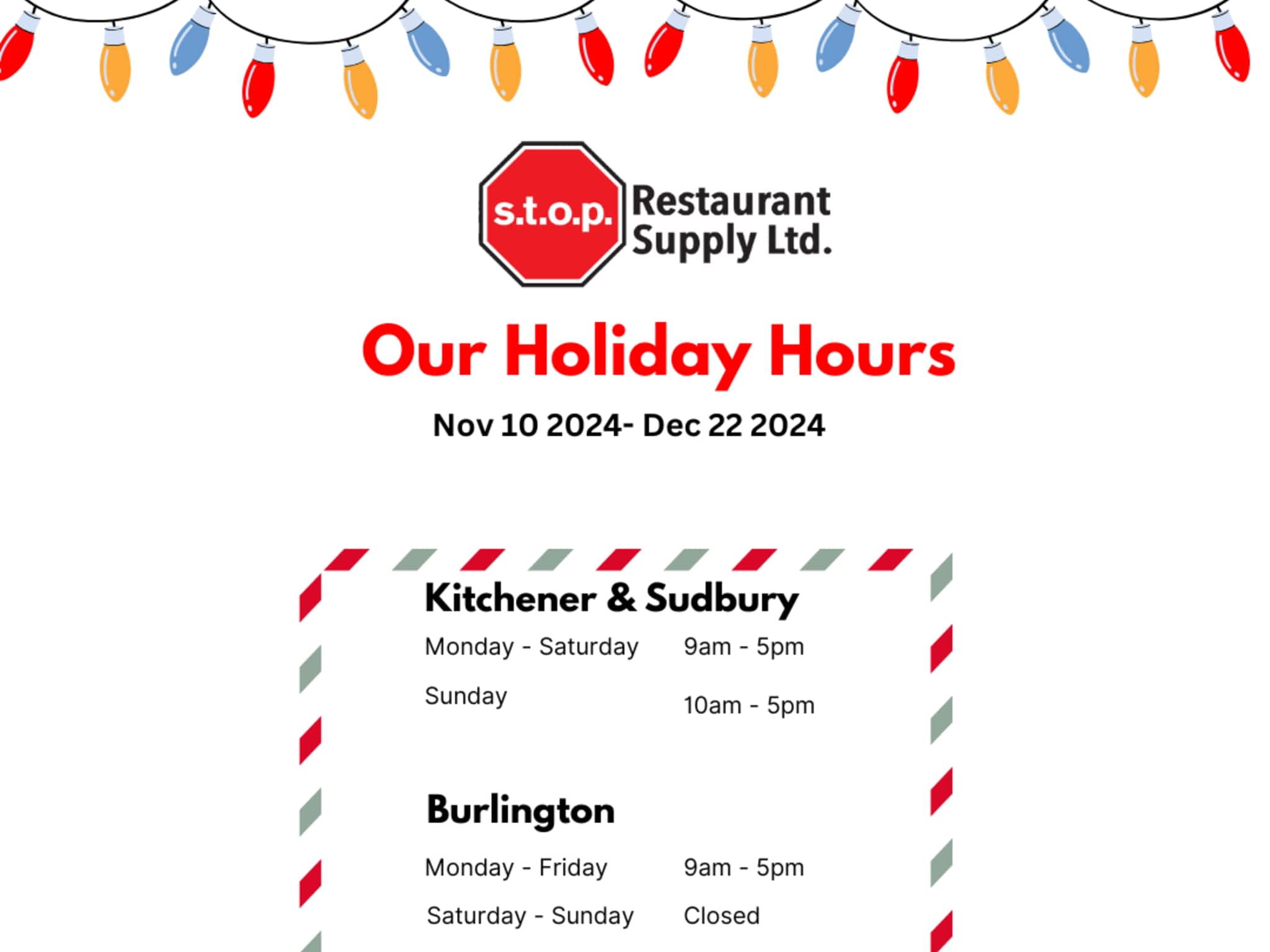 photo s.t.o.p. Restaurant Supply