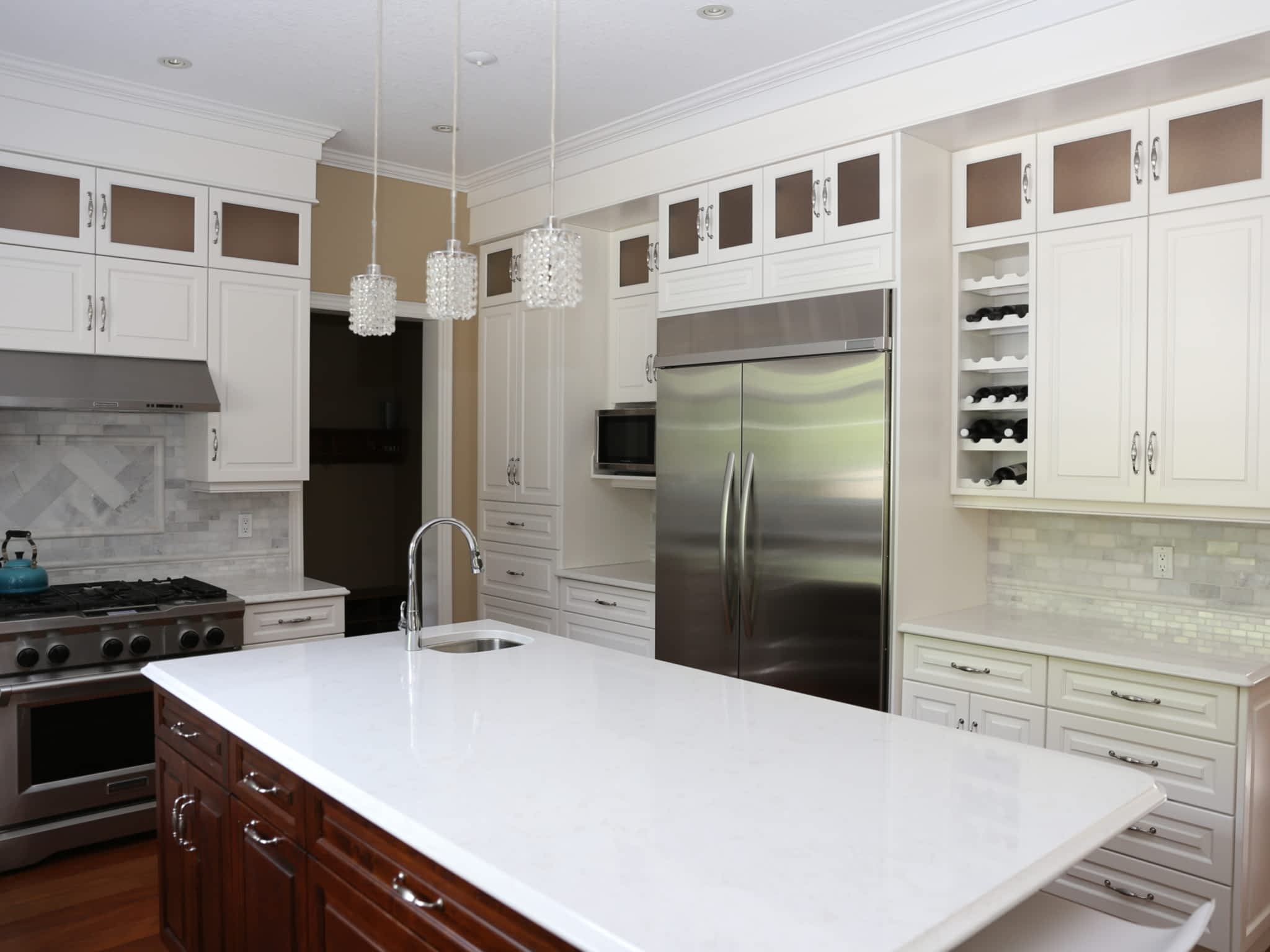 photo Marvin Weber Inc. Custom Kitchen and Bath Cabinetry