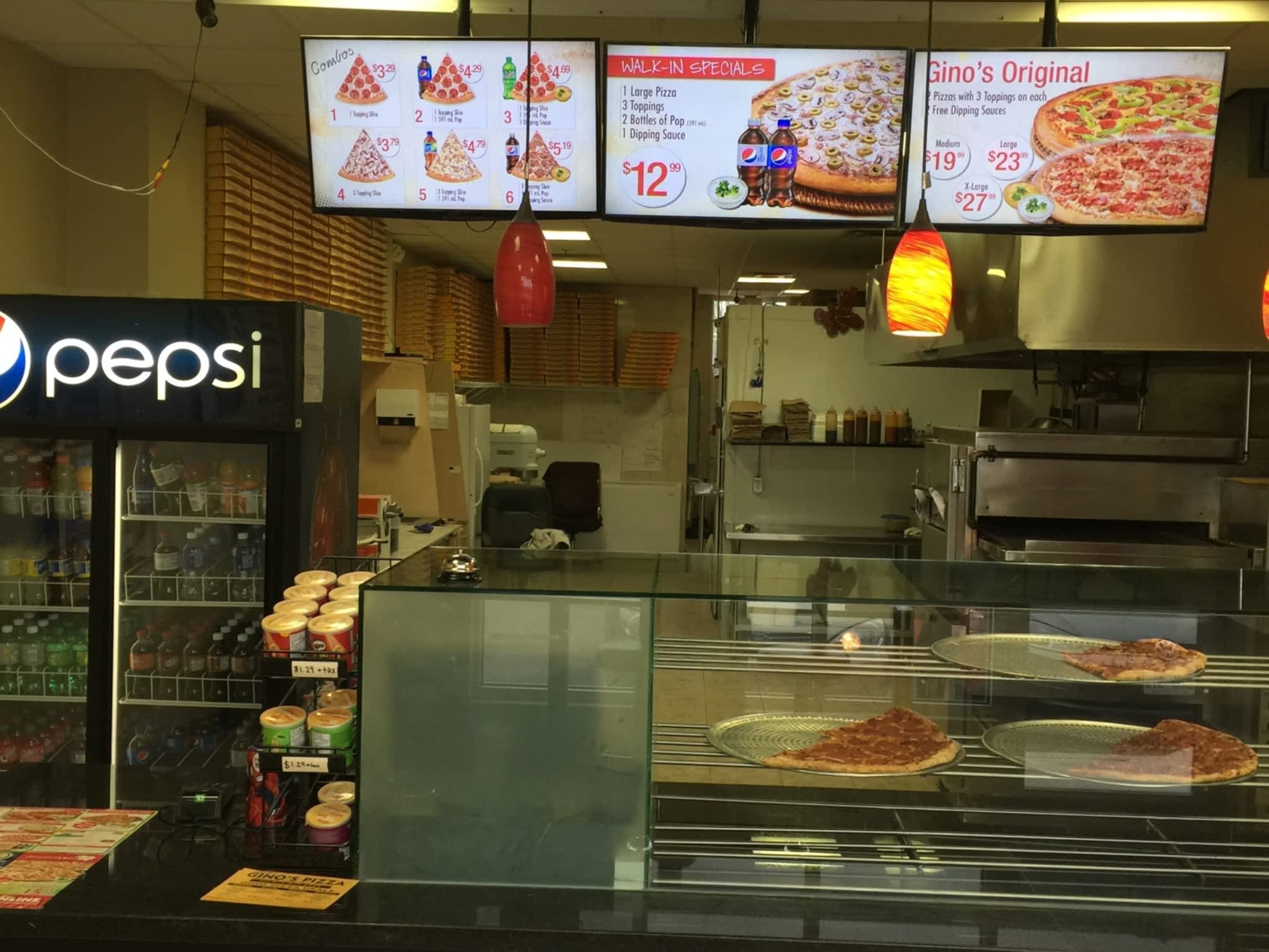 Gino's Pizza Guelph, ON 11320 Eastview Rd Canpages