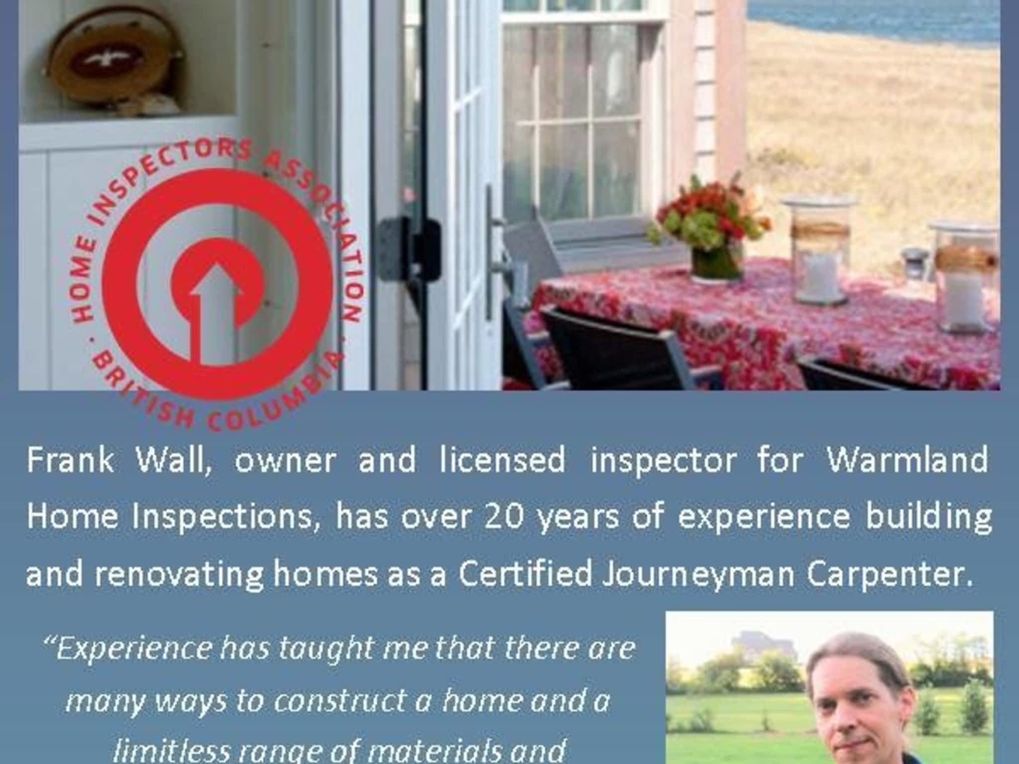 photo Warmland Home Inspections