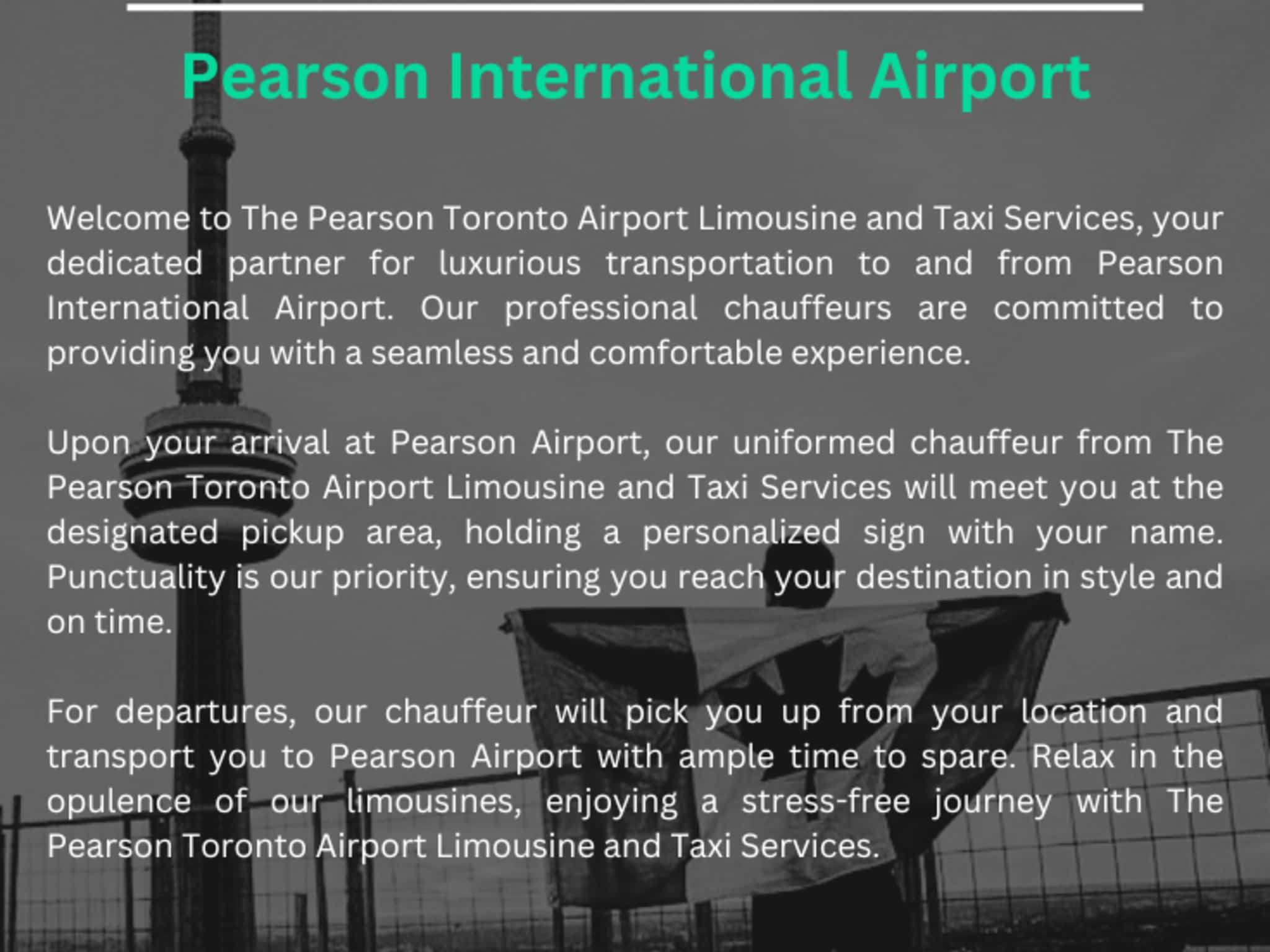 photo Toronto Airport Taxi and Limo Service