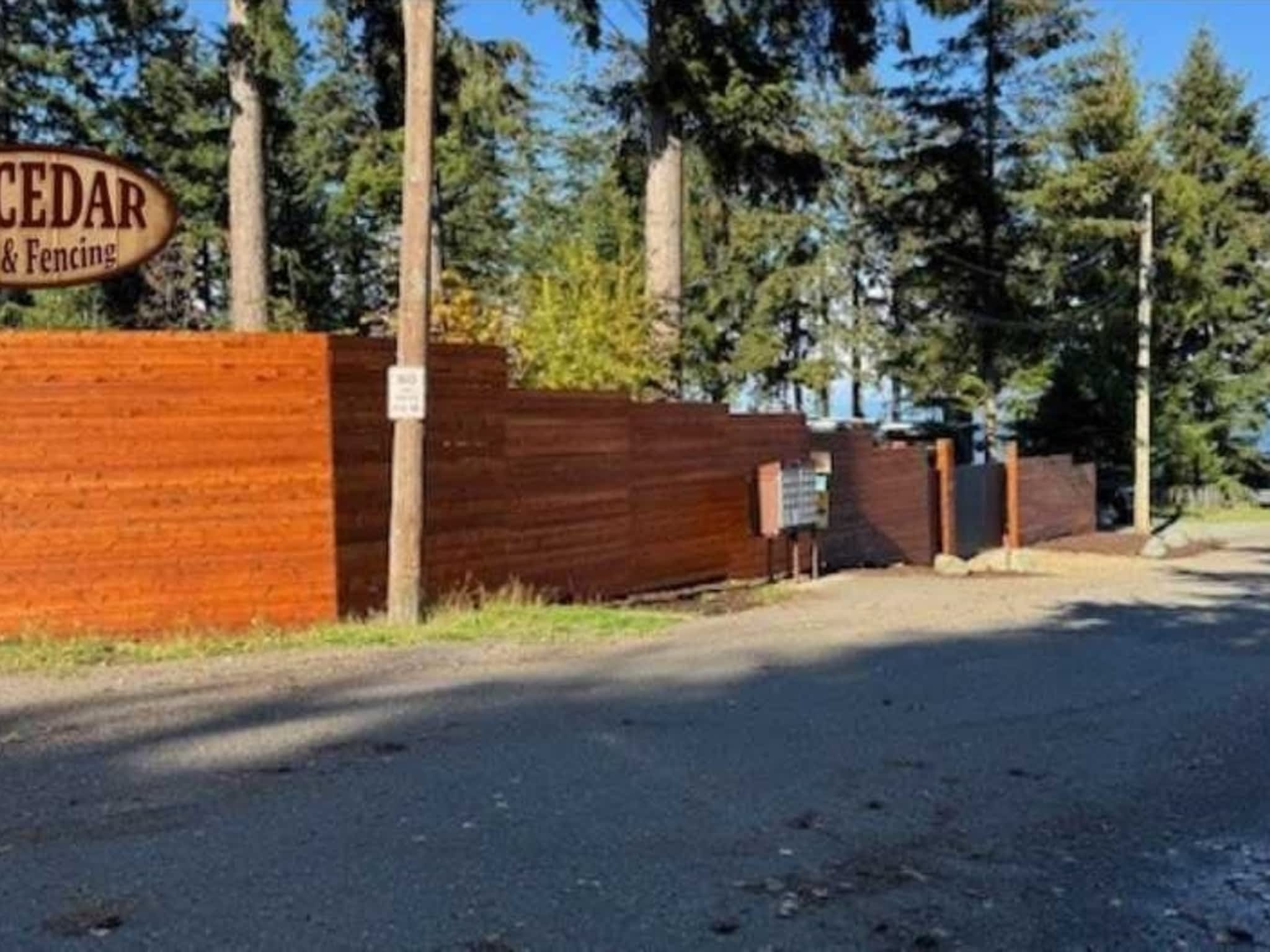 photo C.V. Cedar Sales & Fencing Ltd