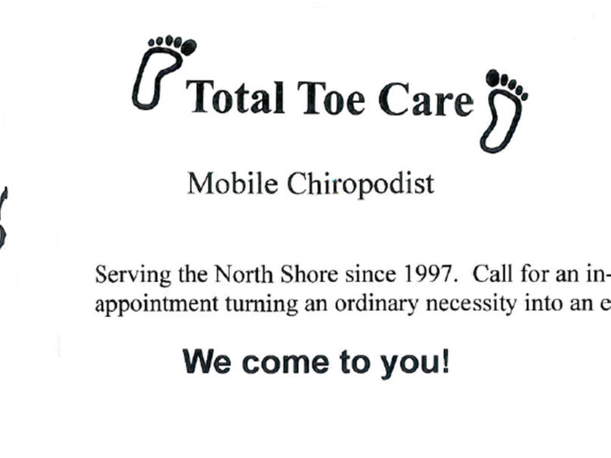 photo Total Toe Care Mobile Chiropodist